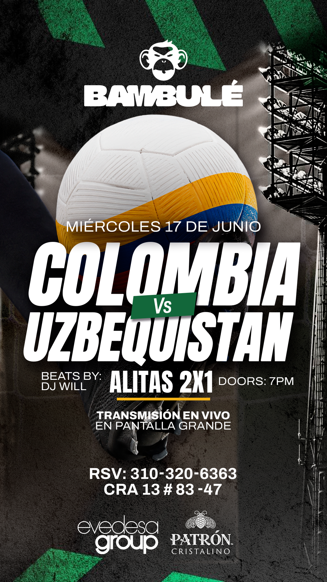 COLOMBIA-VS-UZBEQUISTAN---BAMBULÉHistoria